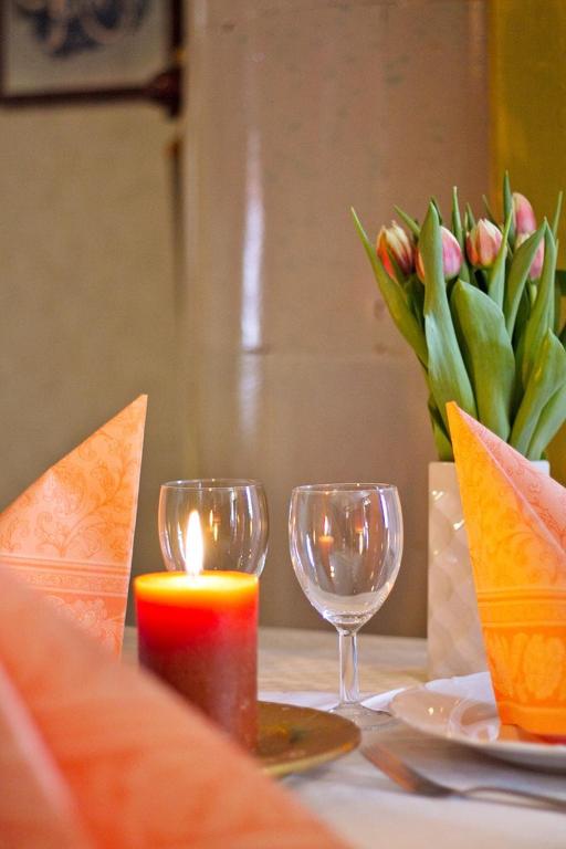 Nápoje v ubytování Hotell Mikaelsgården