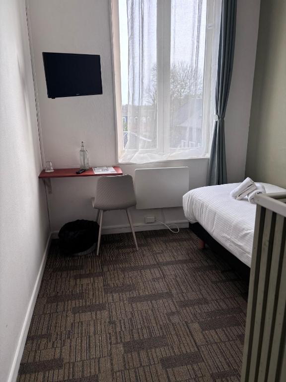 Le Lion dOr Hôtel de Charme et centre ville de Bernay - Habitación Individual