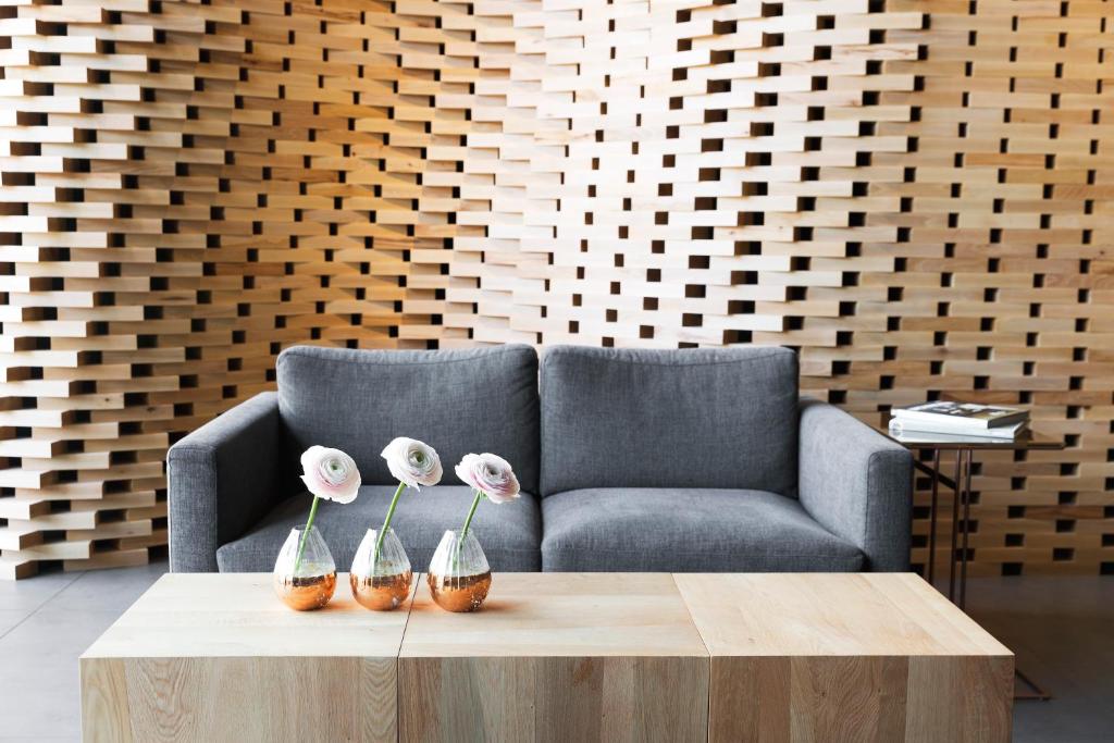 Posezení v ubytování Stadthotel Brunner