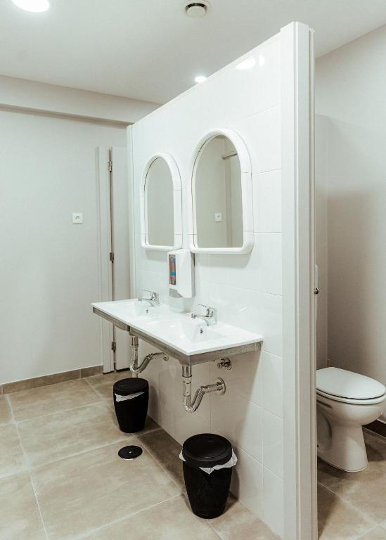 Koupelna v ubytování Arca Nova Hostel - Caminha