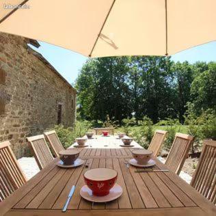 Zahrada ubytování Domaine du Manoir de Vains
