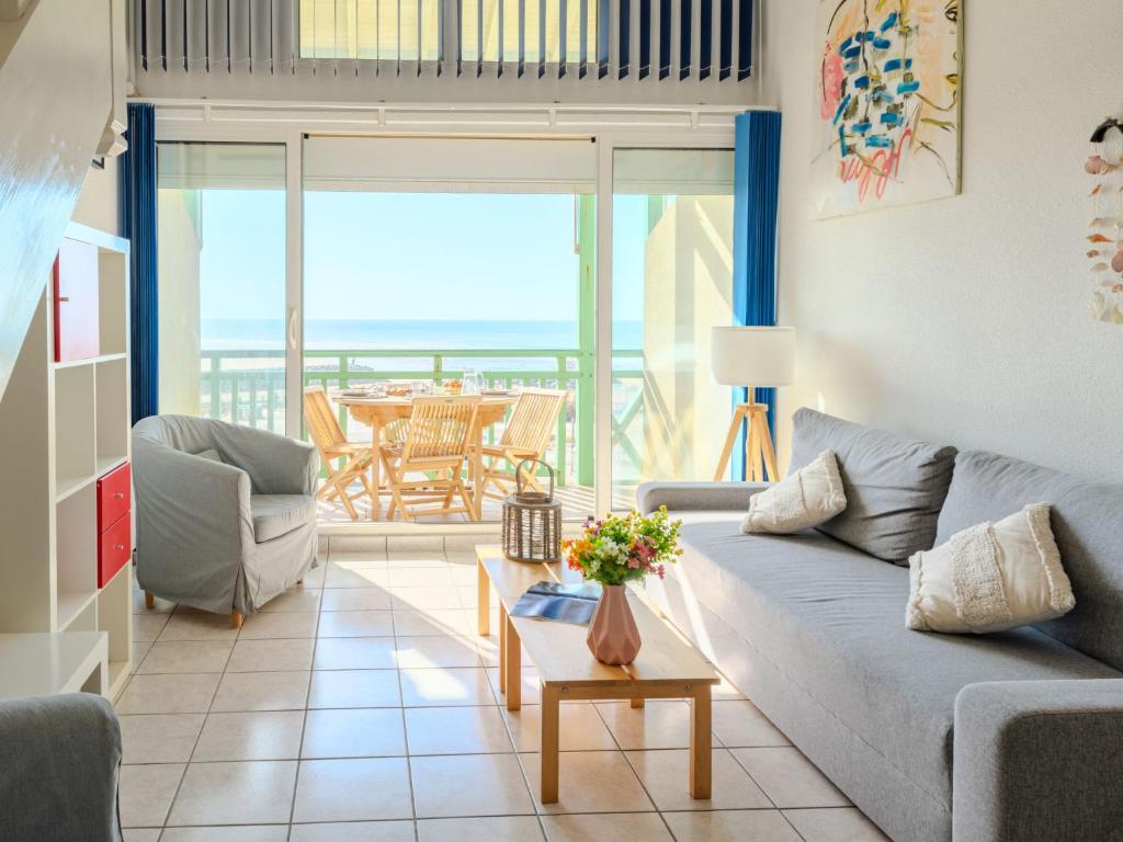 Posezení v ubytování Apartment Cap Océan-5 by Interhome