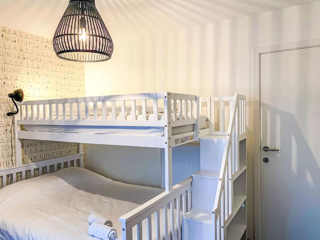 Postel nebo postele na pokoji v ubytování Apartment Ocean by Interhome