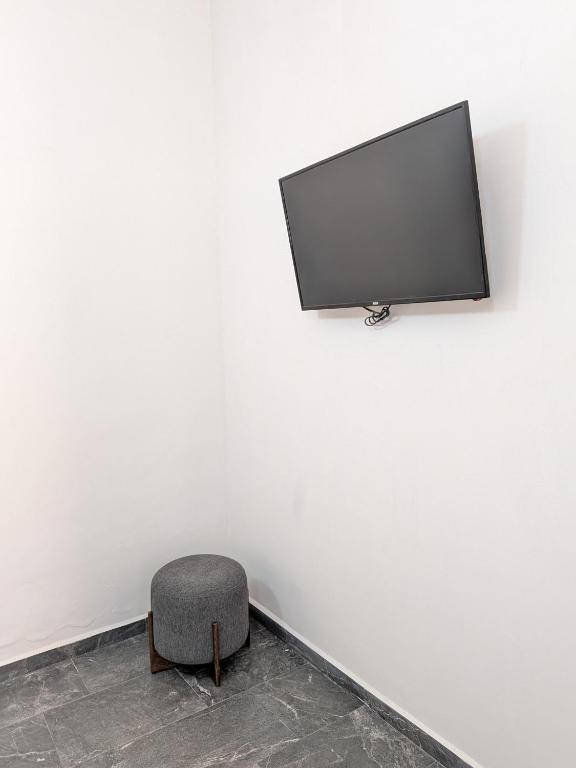 TV a/nebo společenská místnost v ubytování Lofts Sayula Independencia
