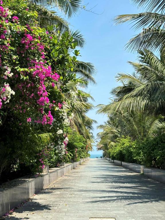 Zahrada ubytování Sunshine Beach Da Nang