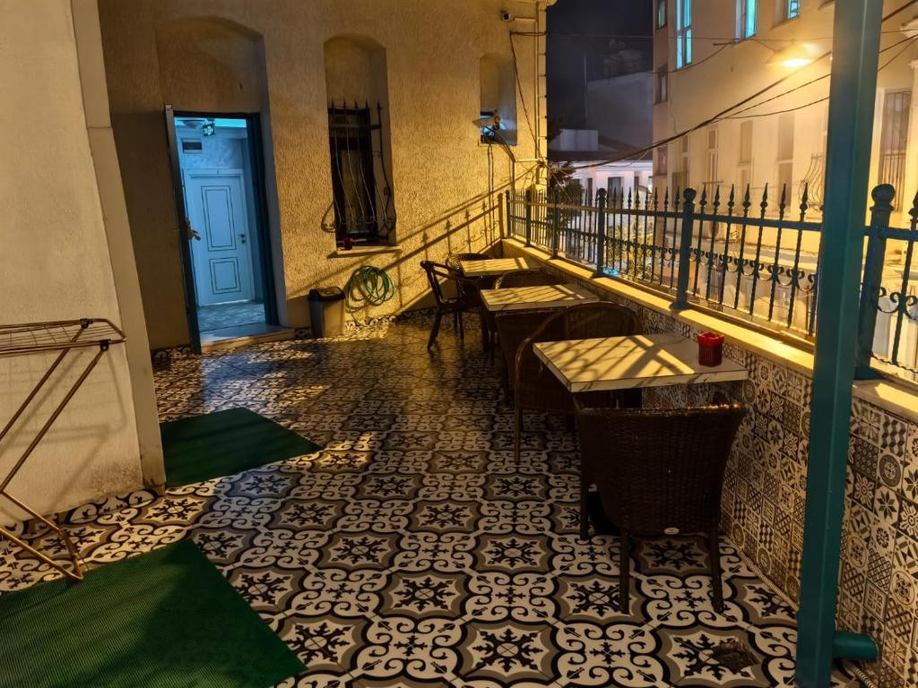 Ban công/sân hiên tại Old City Pansiyon