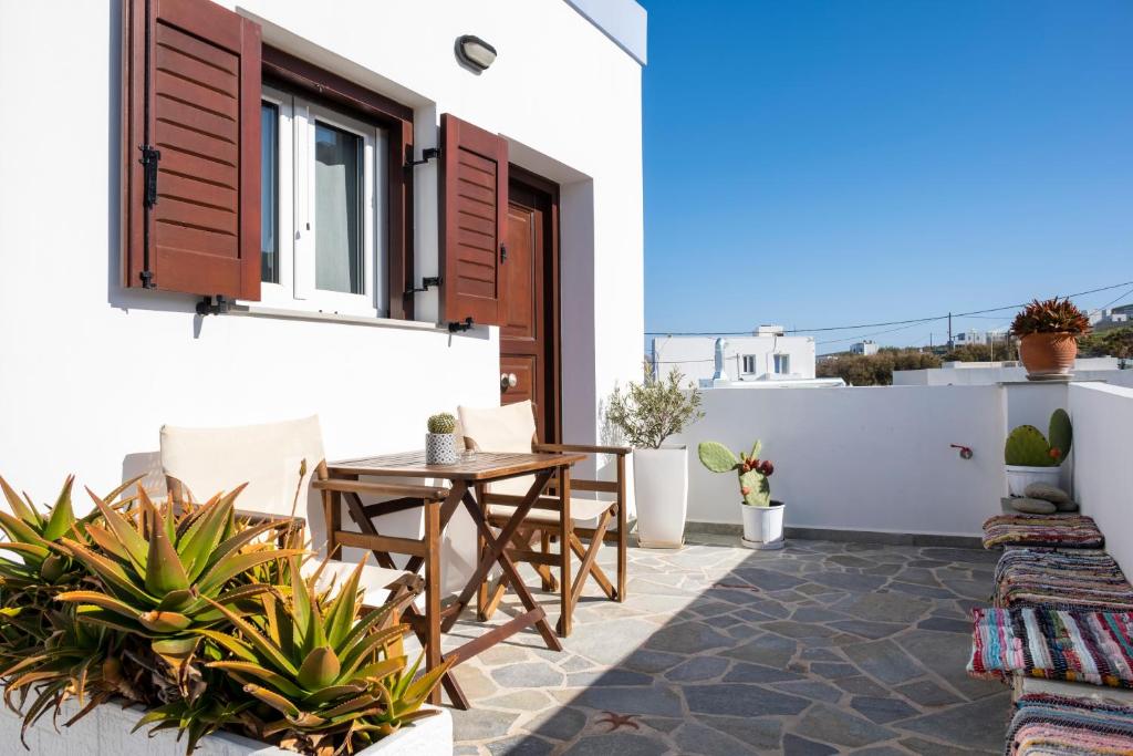 Balkón nebo terasa v ubytování Aegean View Studio #2