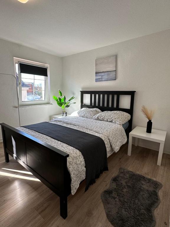 Postel nebo postele na pokoji v ubytování Rooms in Dresden