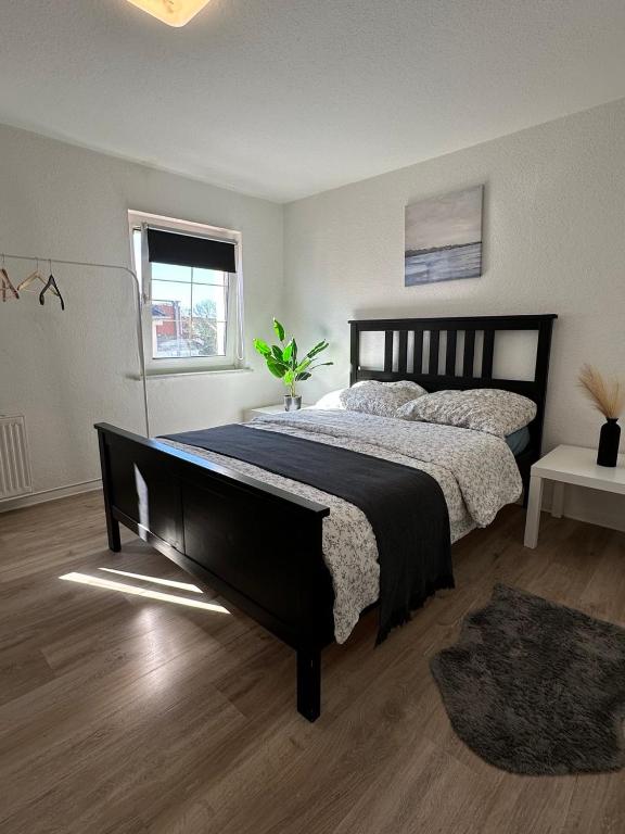 Postel nebo postele na pokoji v ubytování Rooms in Dresden