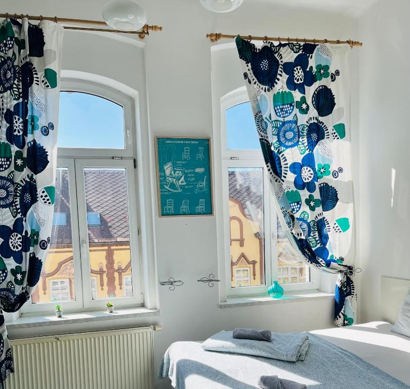 Postel nebo postele na pokoji v ubytování Art HOTEL