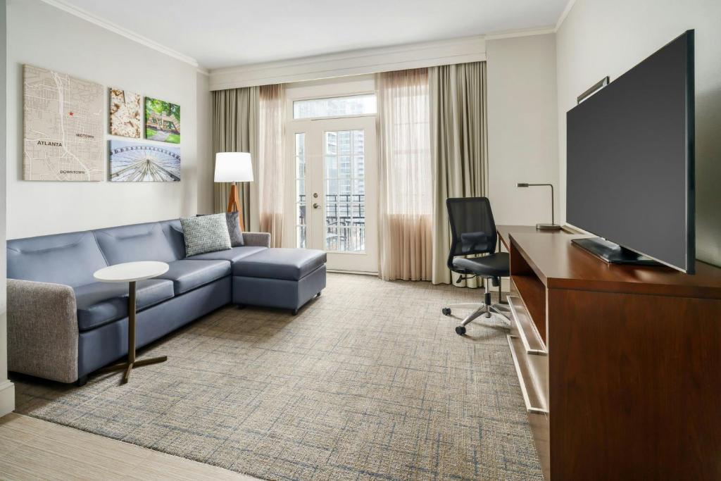 Residence Inn by Marriott Atlanta Midtown/Georgia Tech - One-Bedroom Queen Suite With Sofa Bed