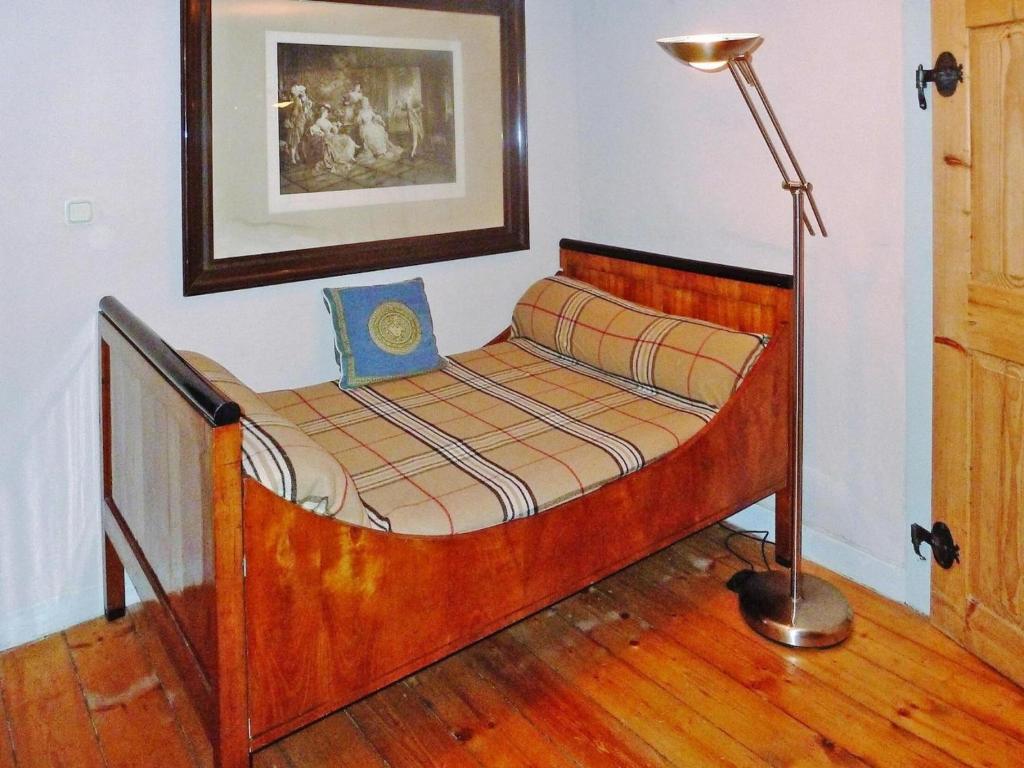 Postel nebo postele na pokoji v ubytování Ferienwohnung, Friedrichroda