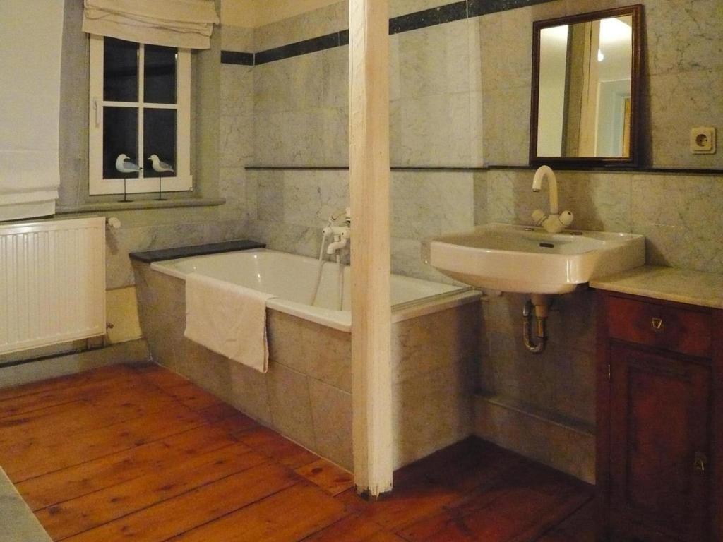 Koupelna v ubytování Ferienwohnung, Friedrichroda