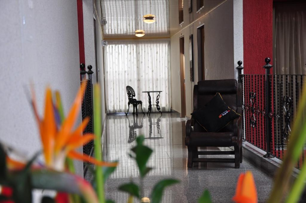 Posezení v ubytování Hoteles Bogotá Inn La Soledad