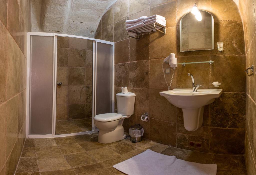 Koupelna v ubytování Kirkit Hotel