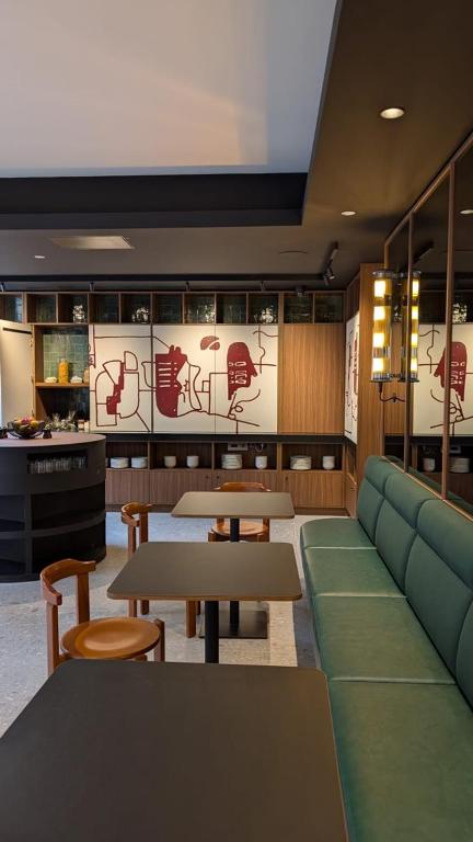 Posezení v ubytování Hotel Le Lumière