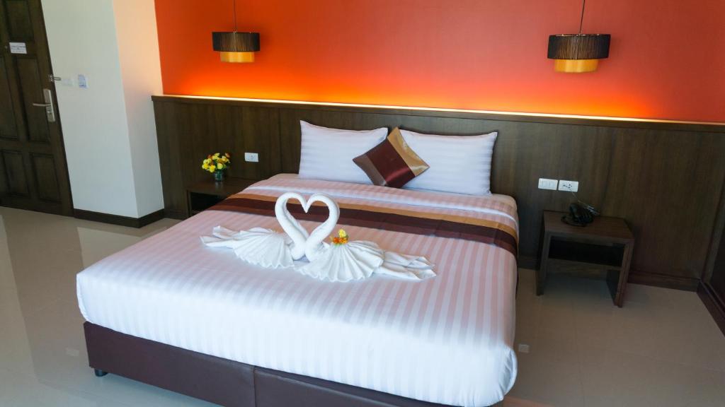 Postel nebo postele na pokoji v ubytování VISA Hotel Hua Hin - SHA Plus