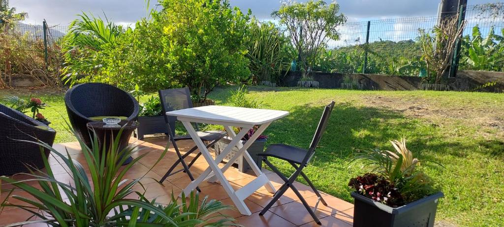 Zahrada ubytování SOLEY KARAIB Appartement au Vauclin Martinique