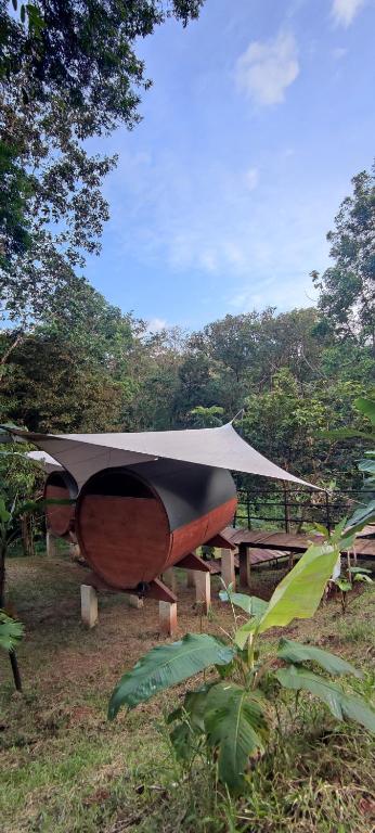 Zahrada ubytování Glamping in jungle - Corcovado Nature Wonders - amazing views - available scooter