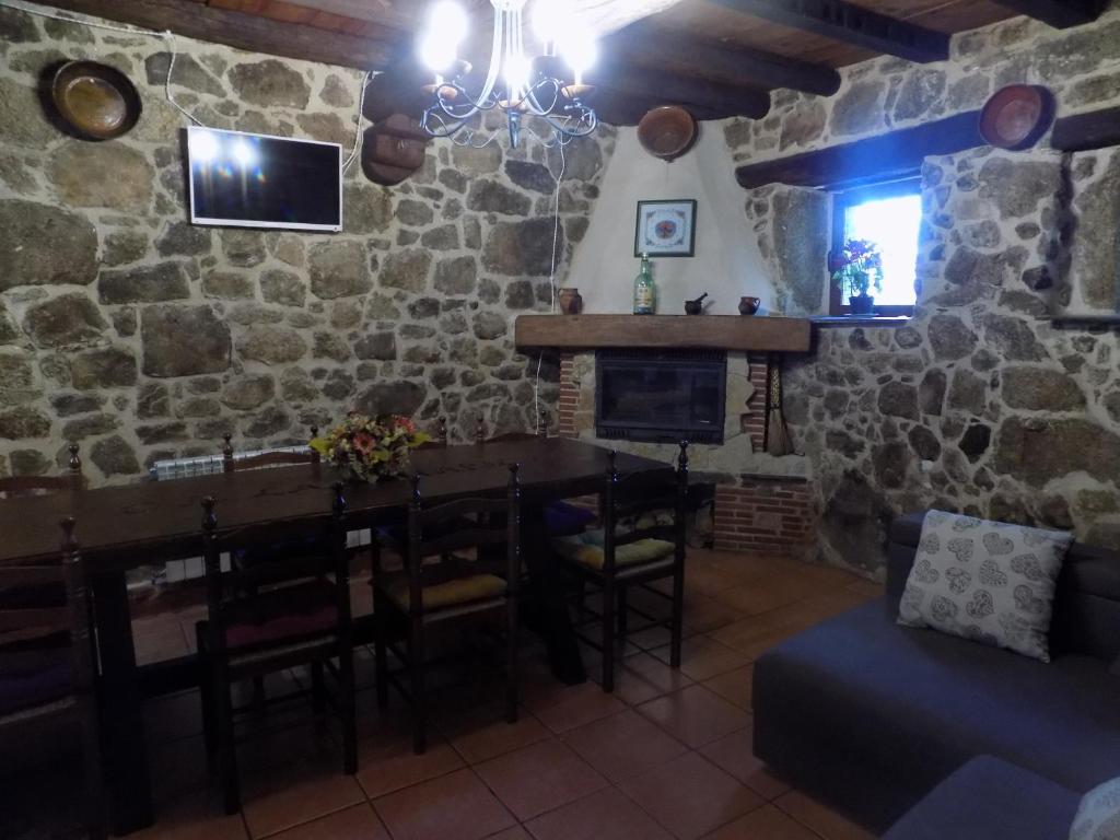 Posezení v ubytování Casa Rural Generoso