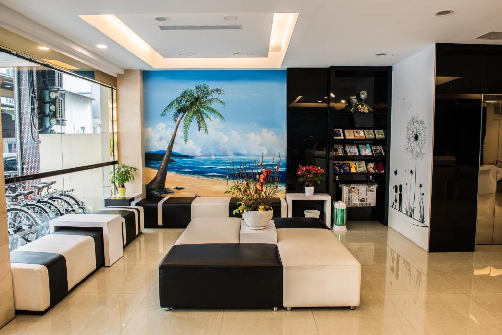 Posezení v ubytování Wecan Hotel
