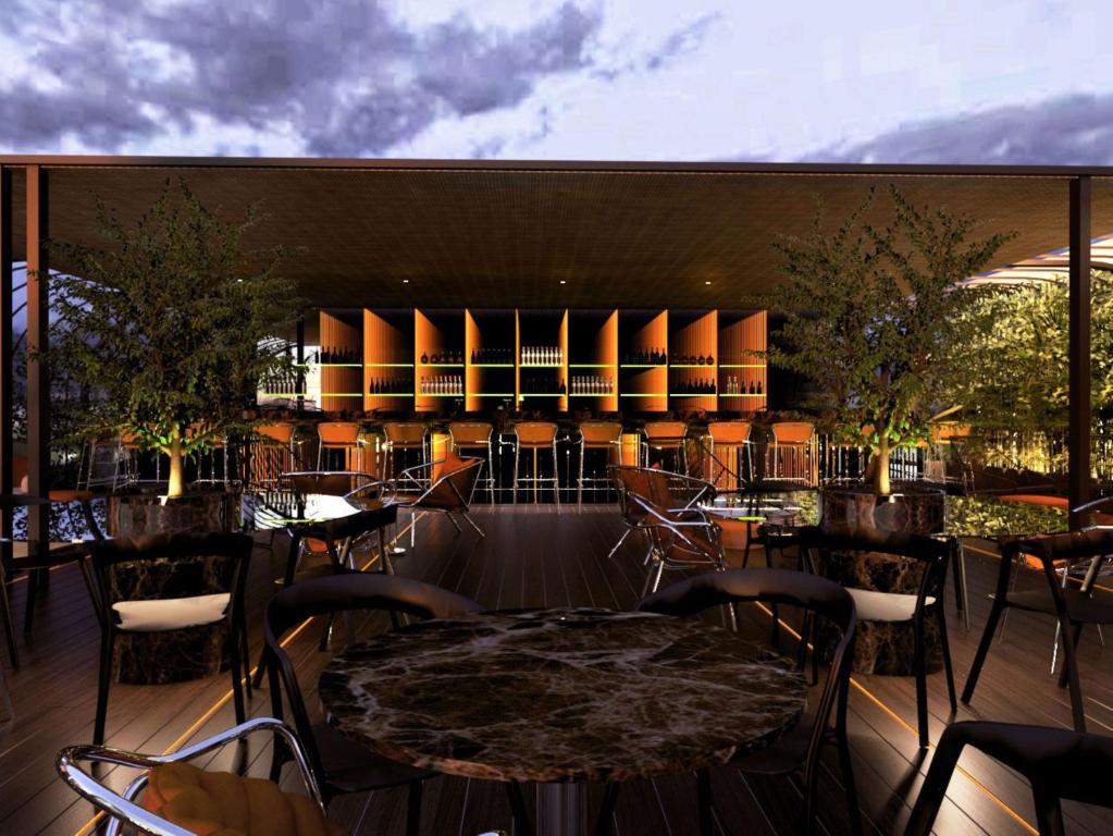 Restaurace v ubytování Adia Aluma Athens, Curio Collection By Hilton