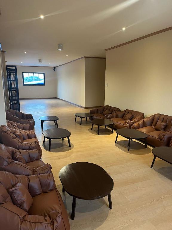 Posezení v ubytování Tian Ming Hostel