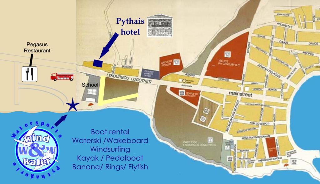 Foto dalla galleria di Pythaïs Hotel a Pythagóreion