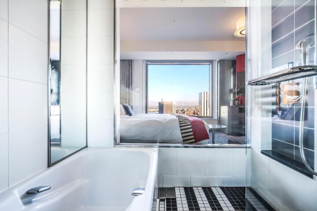 Posezení v ubytování New Otani Inn Yokohama Premium