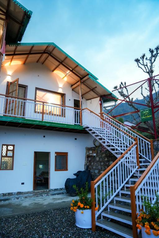 Budova, kde se bed and breakfast nachází
