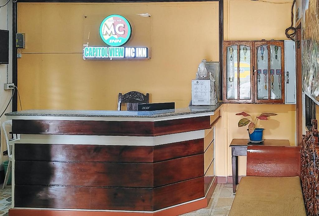 Vstupní hala nebo recepce v ubytování RedDoorz @ Capitol View MC Inn Nueva Vizacaya