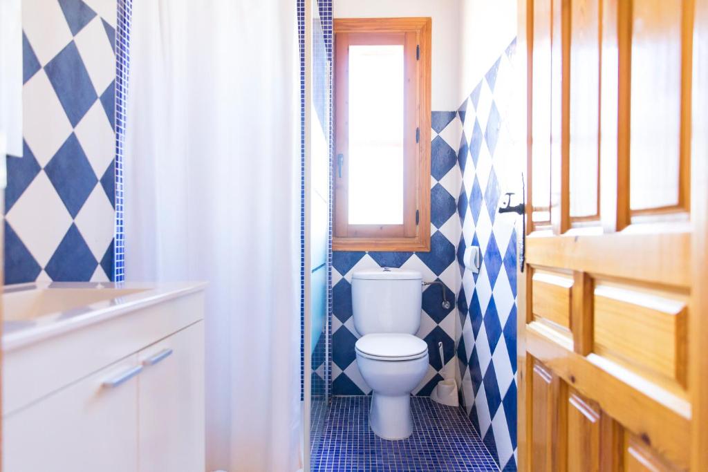 Koupelna v ubytování Casa Mistral - Complejo Rural Los Cuatro Vientos