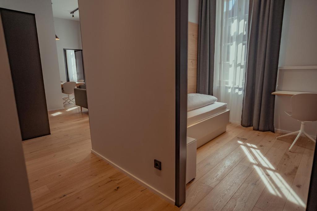 Postel nebo postele na pokoji v ubytování Mariandl am Berg