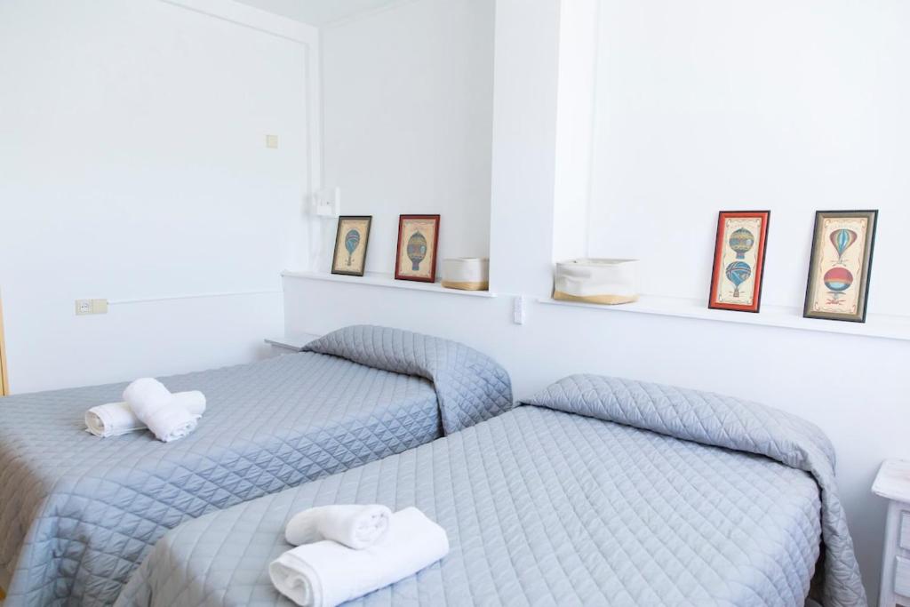 Postel nebo postele na pokoji v ubytování Casa Mistral - Complejo Rural Los Cuatro Vientos
