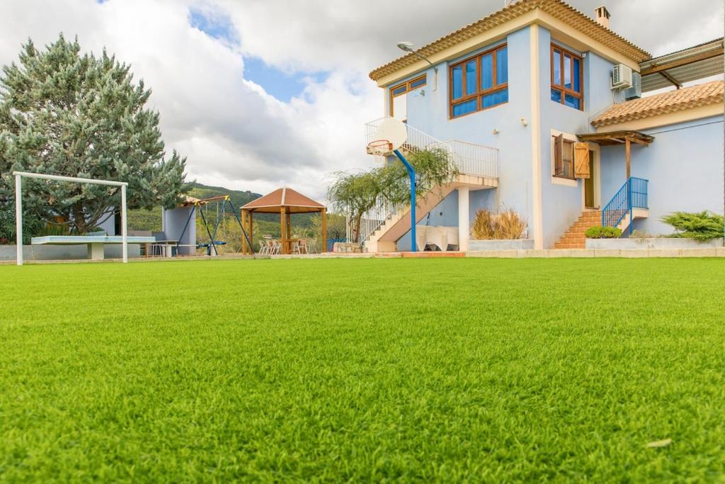 Zahrada ubytování Casa Mistral - Complejo Rural Los Cuatro Vientos