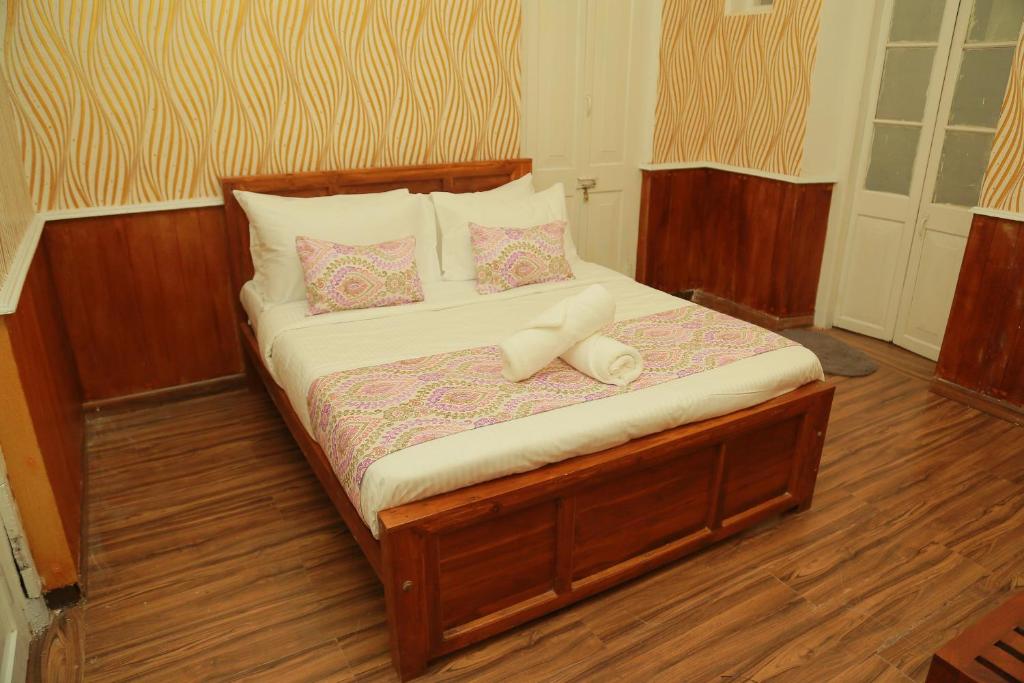 Postel nebo postele na pokoji v ubytování Gregory Lake View Bungalow