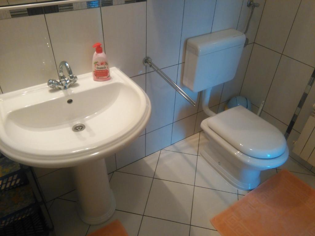 Kúpeľňa v ubytovaní Apartments Silvija