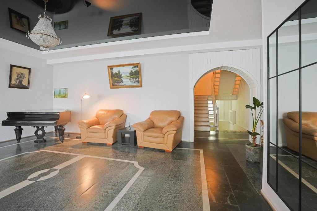 Posezení v ubytování Hotel White House