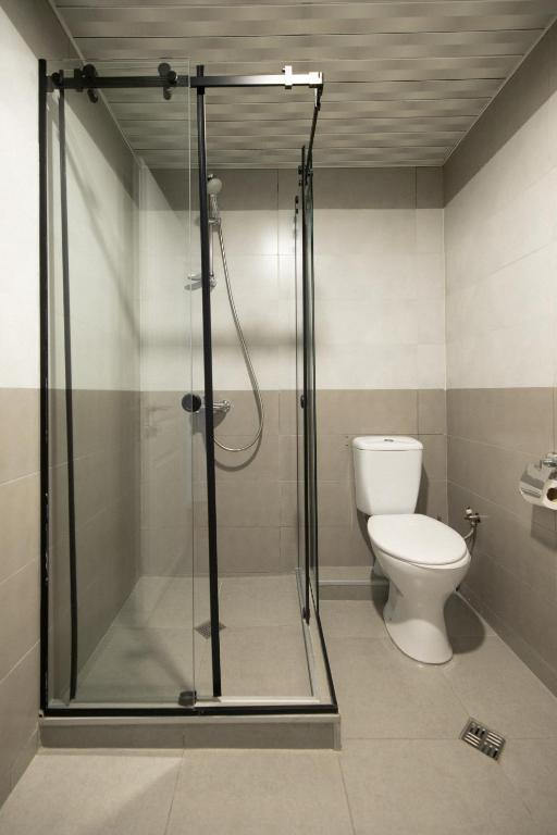 Koupelna v ubytování Hotel White House