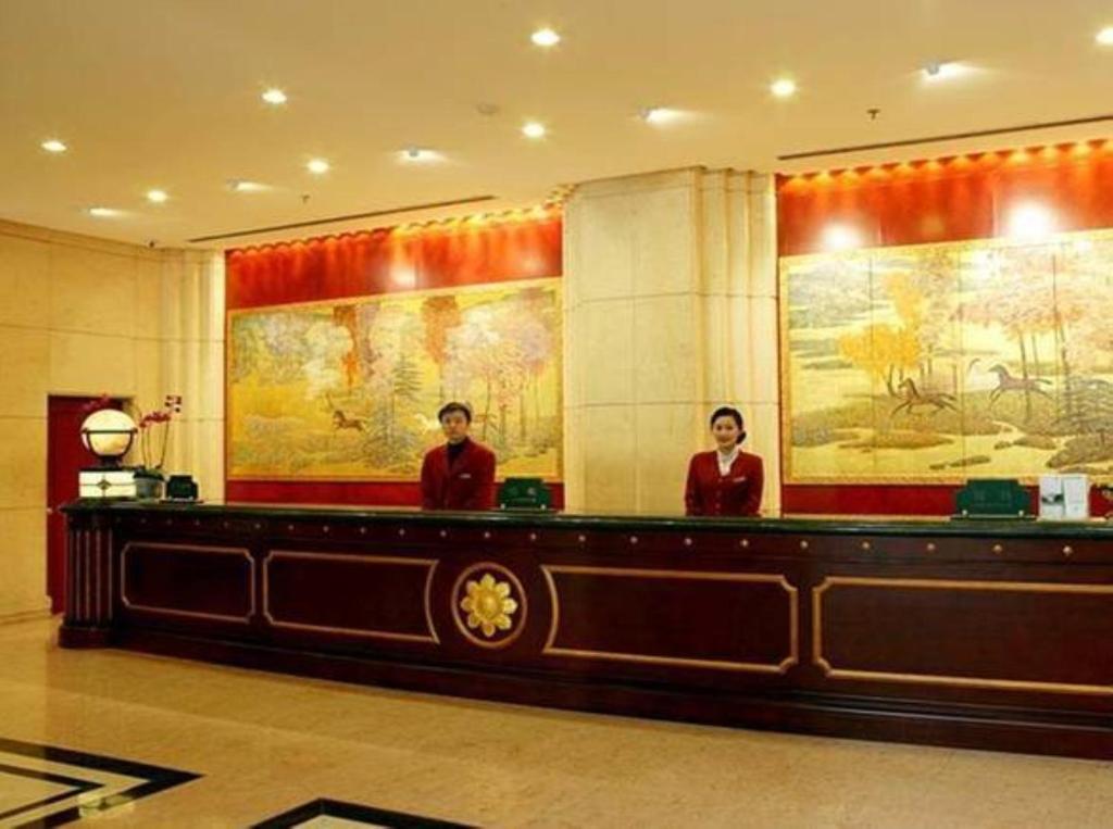 Vstupní hala nebo recepce v ubytování Anting Villa Hotel