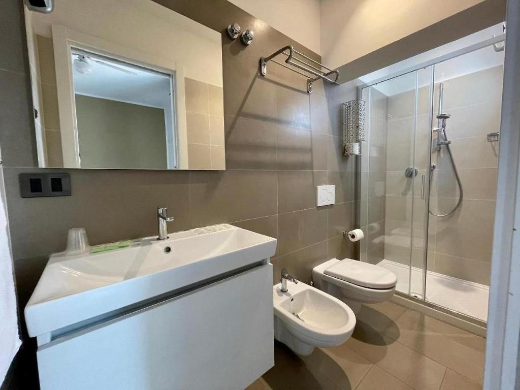 Koupelna v ubytování Hotel Quisisana