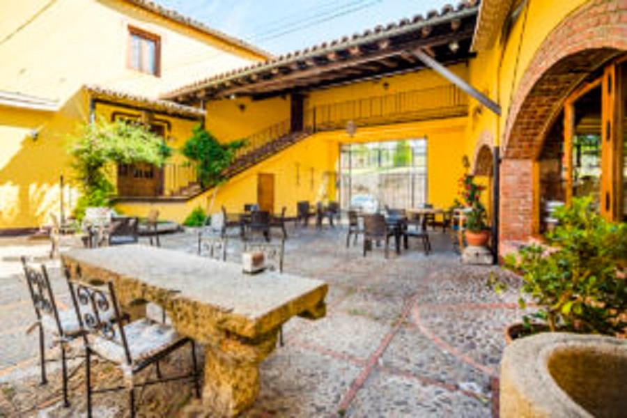 Restaurace v ubytování La Hostería de Oropesa