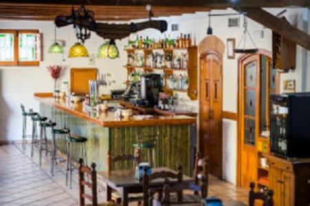 Lounge nebo bar v ubytování La Hostería de Oropesa