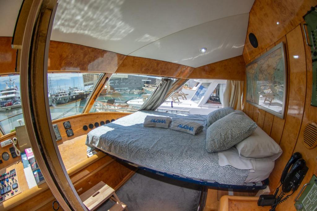 Posezení v ubytování Aloha Boat