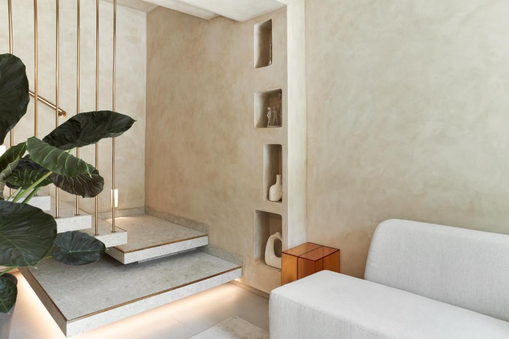 Posezení v ubytování Hotel Laudon