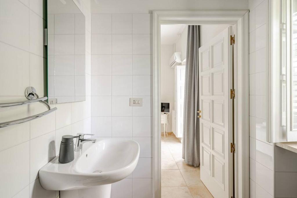 Koupelna v ubytování Villa Vittoria B&B