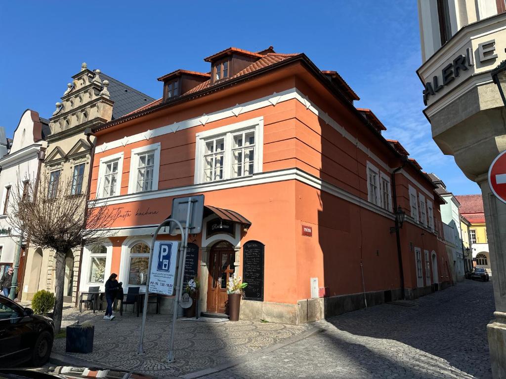 Budova, kde se penzion nachází