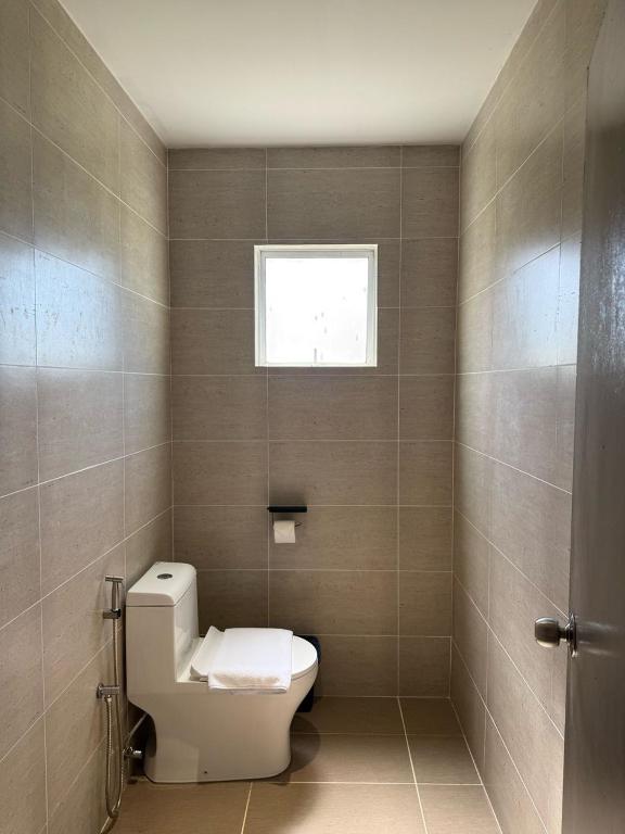 Koupelna v ubytování Hotel Ivory Papar