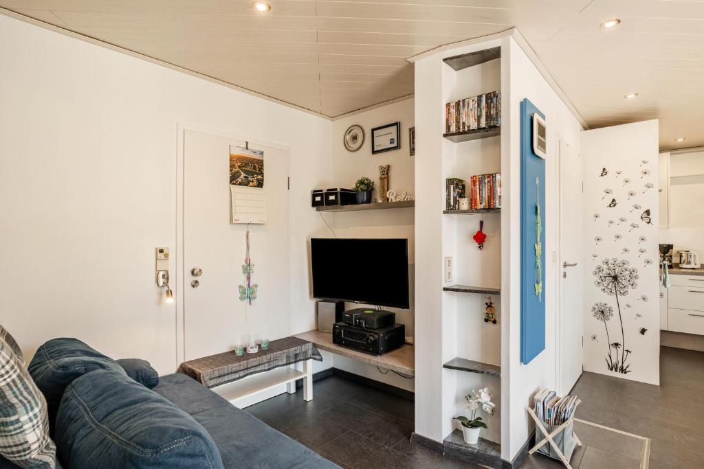 Posezení v ubytování Ferienwohnung Huschle