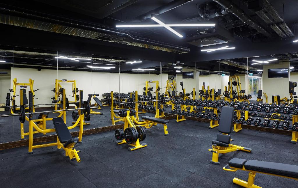 The fitness centre and/or fitness facilities at Uranus Istanbul Topkapi